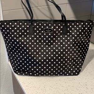Polka Dot Kate Spade Diaper (Baby)/Tote Bag!